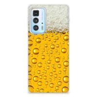 Motorola Edge 20 Pro | Siliconen Case | Bier