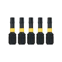 DeWALT DT7382T Extreme Impact Torsion Schroefbits T25 25mm 5 Stuks