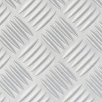 Decoratie plakfolie - 2x - traanplaat - glimmend - zilver - 45 cm x 1,5 meter zelfklevend
