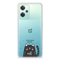 OnePlus Nord CE 2 Lite Telefoonhoesje met Naam Cat Good Day