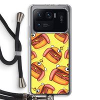 Hamburger: Xiaomi Mi 11 Ultra Transparant Hoesje met koord