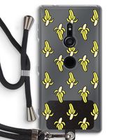 Bananas: Sony Xperia XZ2 Transparant Hoesje met koord