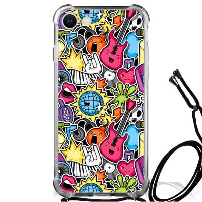 iPhone SE 2022 | 2020 | 8 | 7 Anti Shock Bumper Case Punk Rock iPhone SE 2022 | 2020 | 8 | 7 Anti Shock Bumper Case Punk Rock