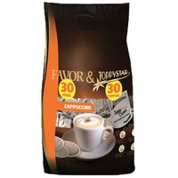 Favor - Cappuccino Megazak - 10x (30 pads + 30 topping)