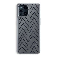 Marrakech Arrows: Oppo Find X3 Pro Transparant Hoesje