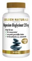 Golden Naturals Magnesium Bisglynaat 250mg Capsules