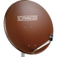 Schwaiger SPI996.2 Satellietschotel 80 cm Reflectormateriaal: Staal Steenrood