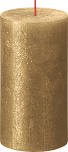 Stompkaars Shimmer 130/68 Gold - Bolsius