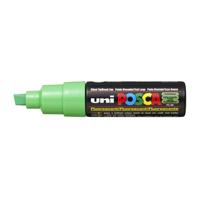 Paintmarker uni posca pc8k b schuin fluor groen