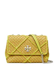 Tory Burch petit sac porté épaule Kira - Jaune