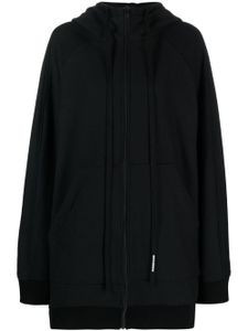 Melitta Baumeister hoodie zippé à empiècements - Noir