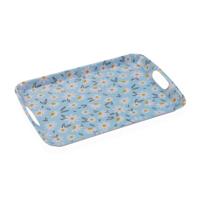Dienblad Versa Melamine 31 x 3 x 46,2 cm Blommor