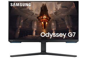 Samsung Odyssey G7 S28BG700EP LED-monitor Energielabel F (A - G) 71.1 cm (28 inch) 3840 x 2160 Pixel 16:9 1 ms HDMI, DisplayPort, USB-A 3.2 Gen 1, USB-B, RJ45,