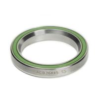 ENDURO BEARINGS Acb 3645 cc ss - 440c stainless (angular contact) - 30,2x41x6,5 (36x45°)