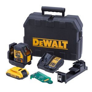 DeWALT DCLE34021D1 Accu Kruislijnlaser Groen 18V XR 2.0Ah in TSTAK - DCLE34021D1-QW