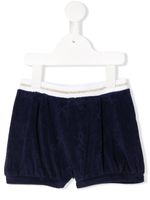 Lili Gaufrette short texturé à nœuds imprimés - Bleu Lili Gaufrette short texturé à nœuds imprimés - Bleu