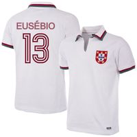 Portugal Retro Voetbalshirt 1972 + Eusébio 13