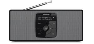 TechniSat DIGITRADIO 2 S Zakradio DAB+, VHF (FM) Bluetooth Wekfunctie, Oplaadbaar Zwart, Wit