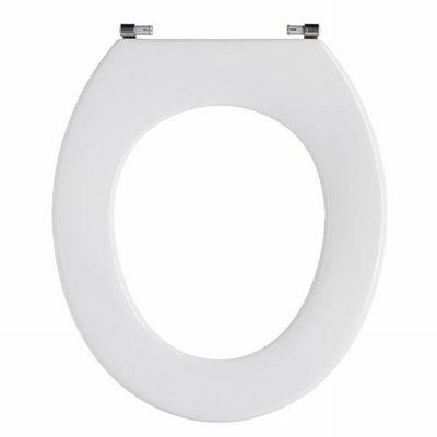 Pressalit Projecta closetzitting zonder deksel polygiene wit 53011by3999