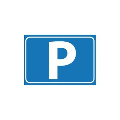 P-stickers van Parkeren/Pensioen thema - Feestartikelen