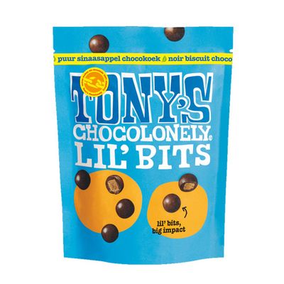 Tony&apos;s Chocolonely - Lil'Bits Puur sinaasappel chocokoek - 120g