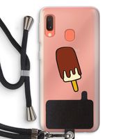 Frisco: Samsung Galaxy A20e Transparant Hoesje met koord