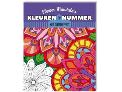 Kleuren op nummer Kleurboek Flower Mandala's
