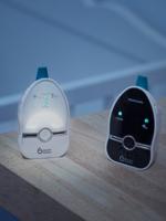 Babyfoon Easy Care bereik van 500 meter BABYMOOV wit/zwart