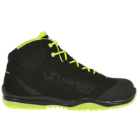 Sixton Peak Cuban Hoog 91370-00 S3 | Zwart/Geel | Maat 38 - 8052086524163