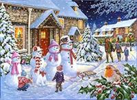 Snow Family Puzzel 1000 stukjes