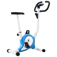 VidaXL Hometrainer met bandweerstand blauw