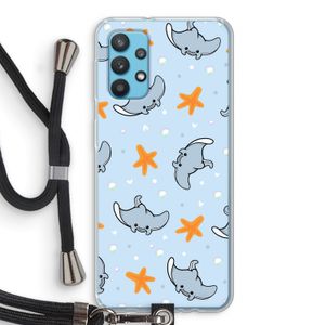 Manta: Samsung Galaxy A32 4G Transparant Hoesje met koord