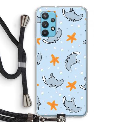 Manta: Samsung Galaxy A32 4G Transparant Hoesje met koord