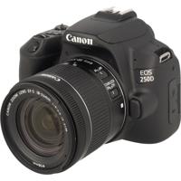 Canon EOS 250D zwart + 18-55mm iS STM COMPACT occasion