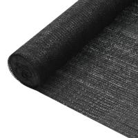 VidaXL Privacynet 75 g/m² 2x10 m hdpe zwart