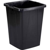 Durable Durabin Eco 90 1800505221 Afvalbak 90 l Kunststof (b x h x d) 520 x 610 x 490 mm Zwart 1 stuk(s)