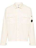 C.P. Company Lens-detail cotton shirt - Tons neutres