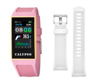 Horlogeband Smartwatch Calypso K8502-1 / BC11195 Rubber Wit - thumbnail