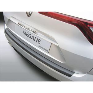 Bumper beschermer passend voor Renault Megane Grandtour 7/2016- Zwart GRRBP928