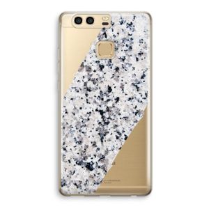 Gespikkelde marmer: Huawei P9 Transparant Hoesje