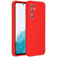 Accezz Liquid Silicone Backcover Samsung Galaxy A54 (5G) Telefoonhoesje Rood - thumbnail