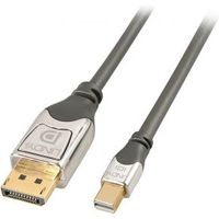 Lindy 36312 2m DisplayPort Mini DisplayPort Grijs DisplayPort kabel - thumbnail