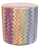 Missoni Home pouffe à motif zig-zag - Orange