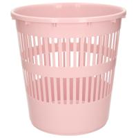 Plasticforte Afvalemmer - 10L - 28 cm - kunststof - oud roze