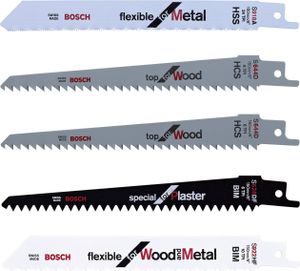 Bosch Accessoires Keo 5 delige reciprozaagbladenset - F016800307