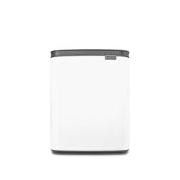 Brabantia Bo Afvalemmer - 12 liter - kunstof binnenemmer - wit 222467