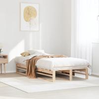 Bedframe zonder matras massief grenenhout 90x190 cm