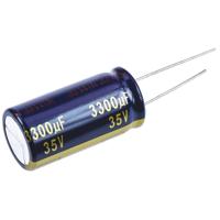 Panasonic Elektrolytische condensator Radiaal bedraad 7.5 mm 3300 µF 35 V 20 % (Ø) 18 mm 1 stuk(s)