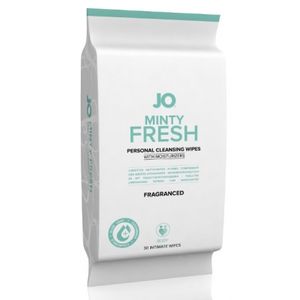 system jo - wipes minty fresh fragranced 30 pack