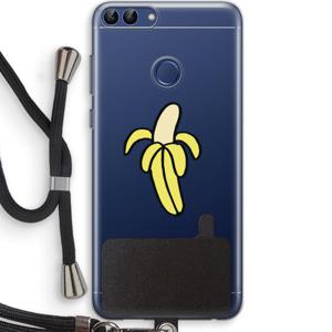 Banana: Huawei P Smart (2018) Transparant Hoesje met koord